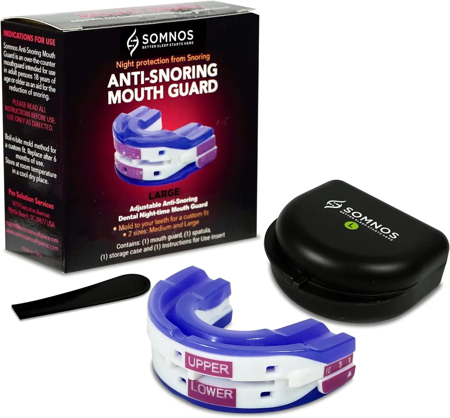 Somnos Adjustable Anti Snore Mouthguard